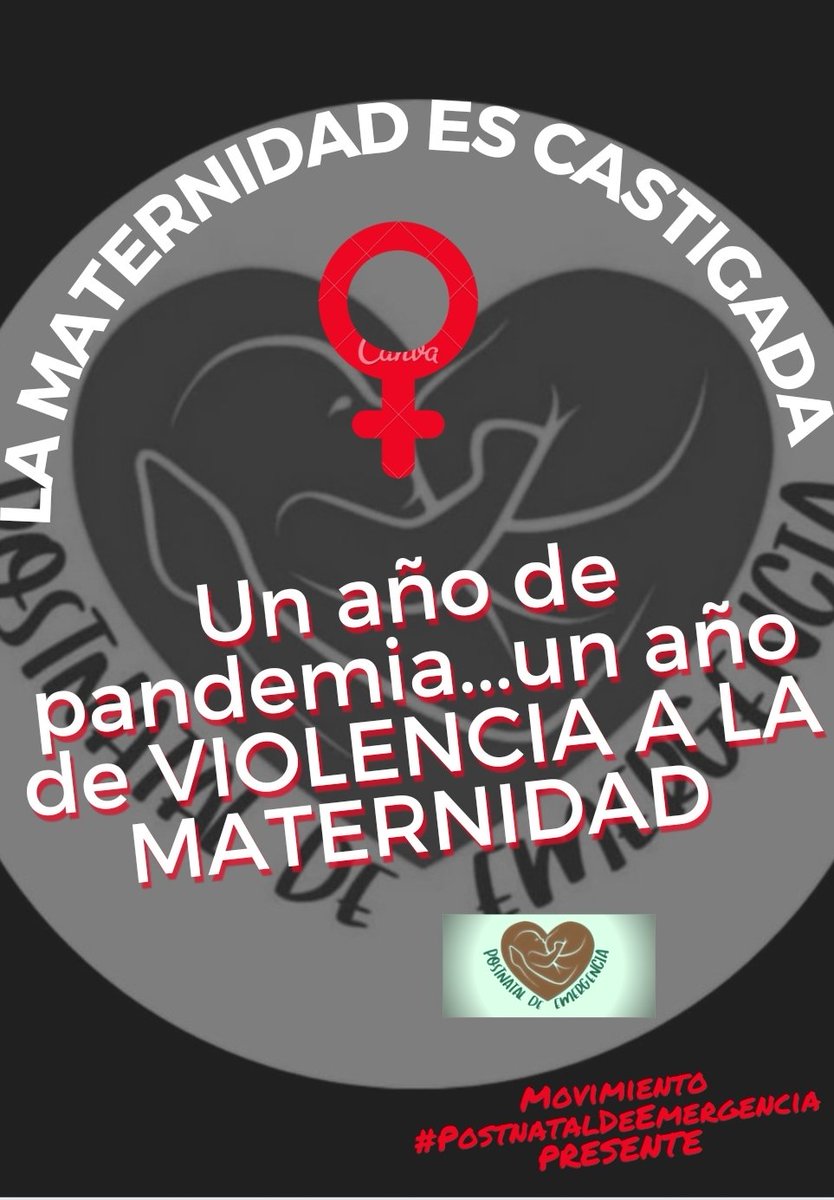 Postnataldeeme1's tweet photo. Lo decimos fuerte y claro ¡NO MÁS VIOLENCIA!
Un año de pandemia,un año de violencia a la maternidad!!
 #PostnatalDeEmergencia #fealactitud 
#8M2021 👶🏻✊💜 https://t.co/mZCiRBp7t5