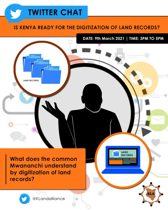 KLandalliance's tweet photo. Since digitization is a means to curb fraudulent transactions in the Land registration processes, will the database be secure?
@NLC_Kenya @Lands_Kenya @Faridakaroney 
#LandRecordsDigitization https://t.co/IAiVVjlpa1