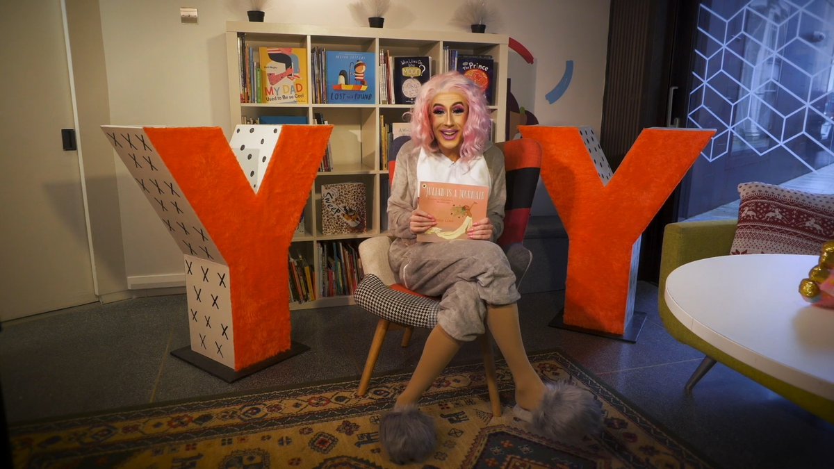 QFTBelfast's tweet photo. Watch & listen for free as @MsCherrieOntop reads stories of friendship, fun and inclusivity as part of the Belfast Children's Festival #DragtimeBedtime series on #QFTPlayer. In part 2, Cherrie reads Julián Is a Mermaid by Jessica Love.
https://t.co/T7LP4Y2z8T https://t.co/Jq1xSWCiaz