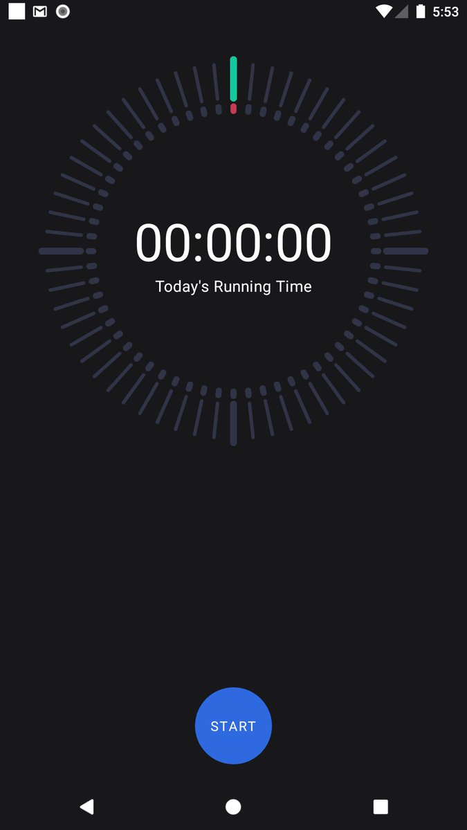 reiz_maulana's tweet image. Timer app using #JetpackCompose for #AndroidDevChallenge week #2