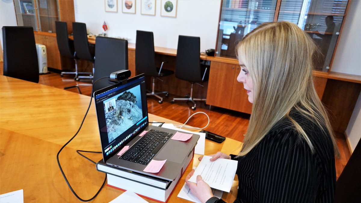 Min. @HoyreTina participated at the digital launch of the company @NorLightsJV today. The company will deliver carbon storage as a service and is the transport and storage component of Norway’s full-scale #CCS #Longship project. 
📃Read more: regjeringen.no/en/id2837595/