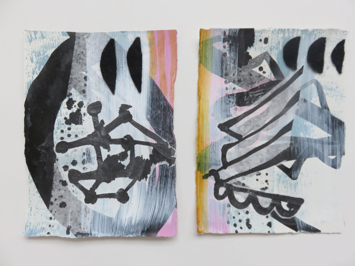 mail_lucy's tweet photo. #Drawings &amp; #collage on paper, 19 x 14 cm, no.7 &amp; 8 for today. More later in the week. #rwabristol, #axisweb, #artistsupportpledge, #artisessential, #acs. https://t.co/2Pf7BcV0il