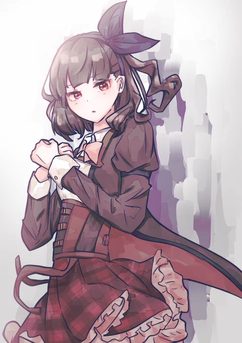 黒木・フランシスカ・百合亜ちゃん! ルド女初描き〜!#黒木・フランシスカ・百合亜生誕祭2021 #アサルトリリィ #アサルトリリィ_FA #リリィ向上委員会 #ルド女 