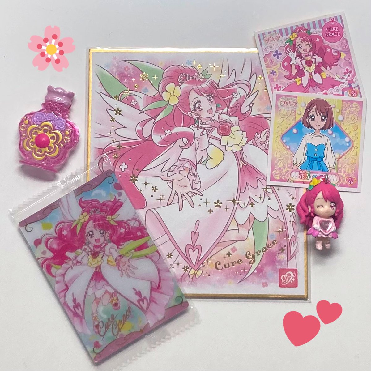 ささやかながら...

のどかちゃんお誕生日おめでとう🎂🤍キャラデザ公開日に一目見て惚れました❕可愛くて思いやりがあってお茶目で努力家で勇敢で一生懸命なところが大好きです🌸
映画館でまた会おうね🥰

#花寺のどか誕生祭
#花寺のどか生誕祭
#キュアグレース誕生祭
#キュアグレース生誕祭