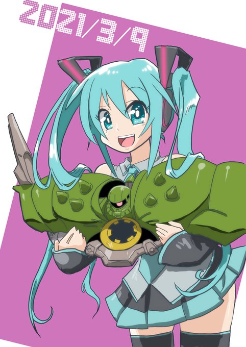 3月9日は3クの日 #初音ミク #アプサラス https://t.co/iNCXEvqKU1 