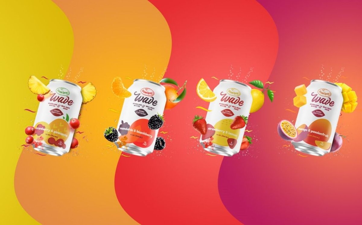 FoodBev's tweet image. .@OceanSrayInc has introduced Ocean Spray Wave, a line of caffeinated #sparklingwaters featuring a splash of #fruitjuice
foodbev.com/news/ocean-spr…