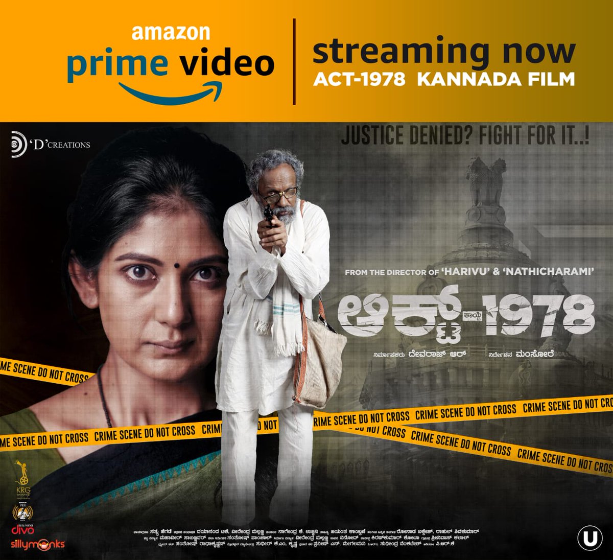 Director @mansore25's Critically Acclaimed Movie #ACT1978 Now Streaming On @PrimeVideoIN..