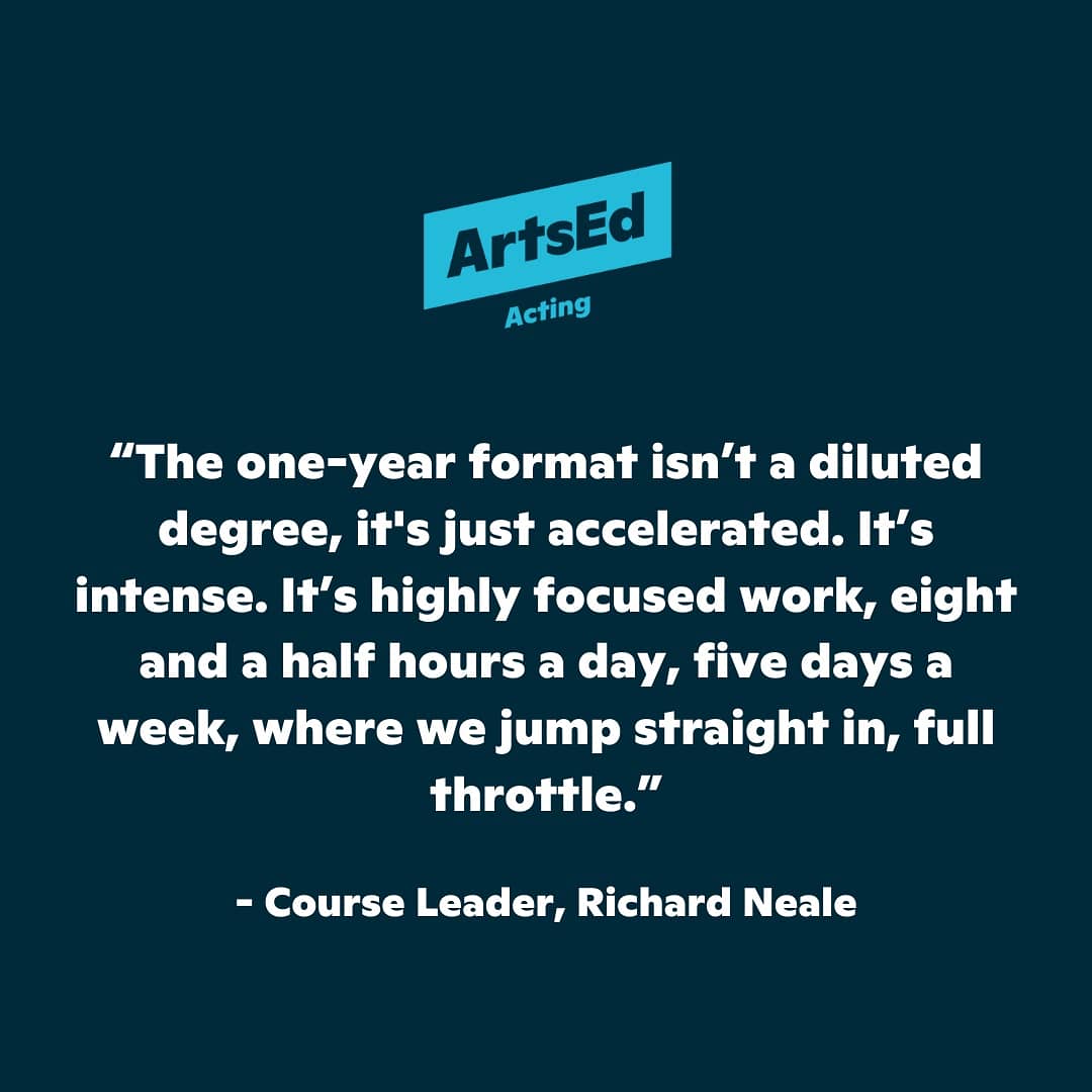 ArtsEdLondon's tweet photo. MA Acting Course leaders, Simone Coxall and Richard Neale debunk some myths about MA Actor training… 

Application deadline: 31 March.

Find out more and apply:  https://t.co/3oowC2AFM0

#ArtsEdMA https://t.co/zqcrf3ehwe