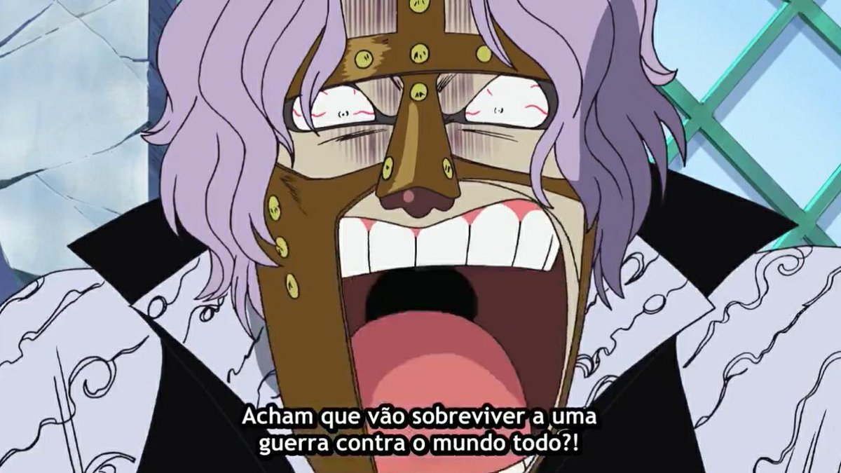 CenasFodasDeOP's tweet photo. Luffy declara guerra contra o governo mundial.
One piece, Ennies Lobby, episódio 278.☠️🏴‍☠️ https://t.co/pd8w4sIMMz