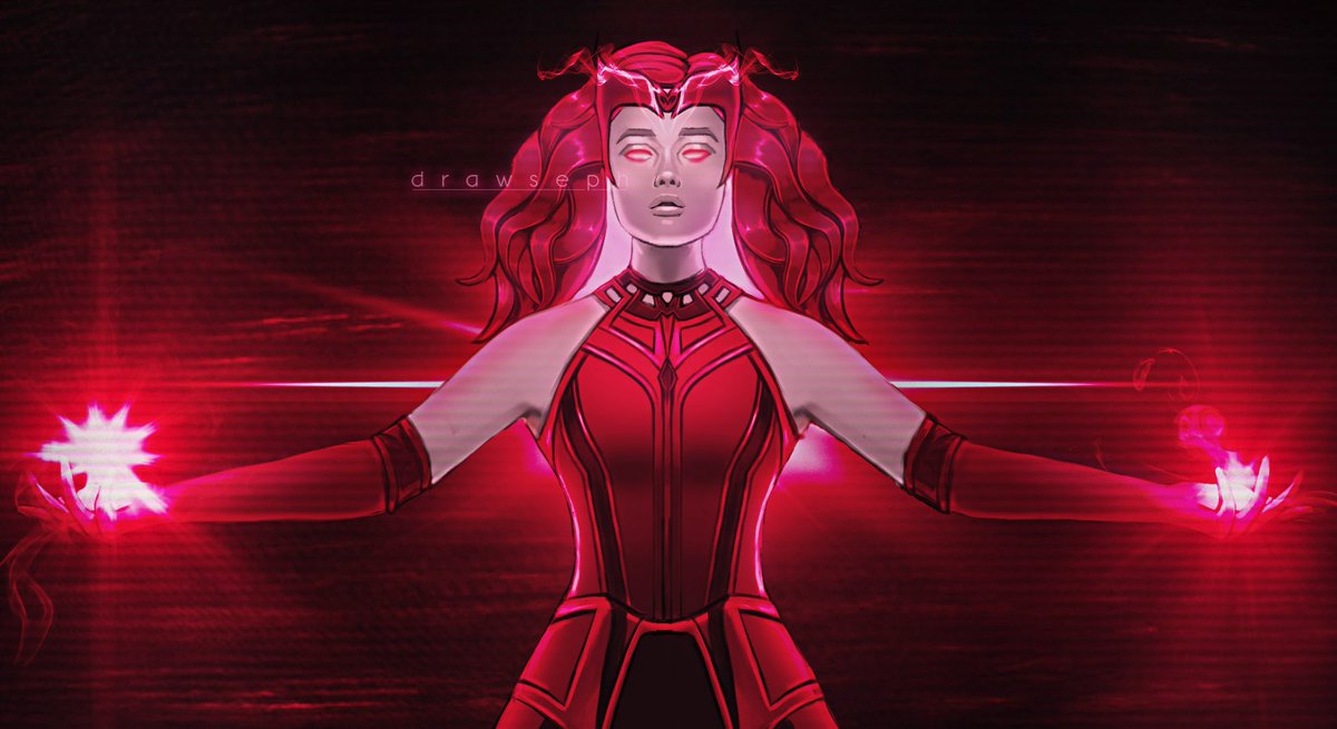 “This is Chaos Magic, Wanda. And that makes you the Scarlet Witch.”

#WandaVision #WandaVisionFanart #mcufanart #artph