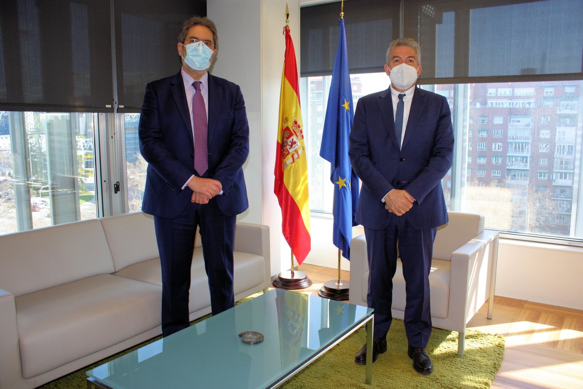 📸 <a href="/LucrecioFD/">Lucrecio Fernández</a> ha garantizado a @eloy_bohua la presencia de #Sepes en <a href="/simaexpo/">SIMA</a> #SIMA2021