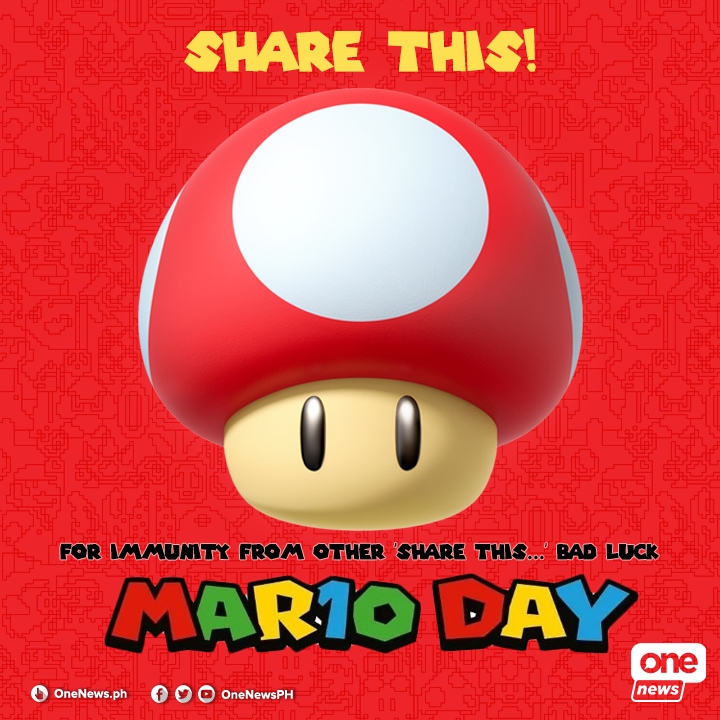 onenewsph's tweet photo. Share this 🍄 for a 1UP. https://t.co/EYH9LqpQpb