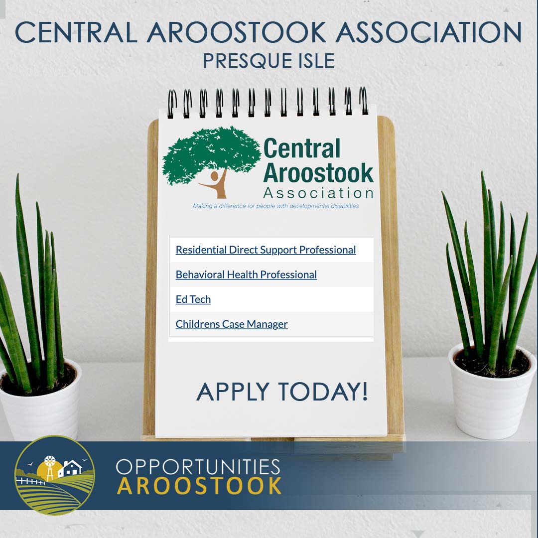 OppAroostook's tweet photo. Did you know, the Central Aroostook Association has proudly served people with intellectual and developmental disabilities for 60+ years?! Join this amazing team! New openings here  👉https://t.co/VHDdpUHclF  ❤️#makeadifference #loveyourjob https://t.co/81TmMnVRAf