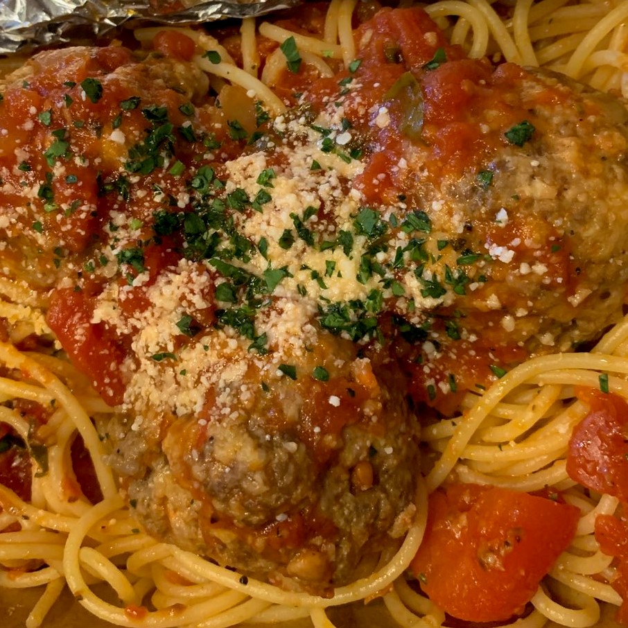 It's National Meatball Day! Our meatballs are made from scratch from our secret family recipe and rolled by hand. Come and get the Mama Josephine Spaghetti in Tioga or our Abruzzese pizzas at either location and see why they are a classic favorite of our regulars!