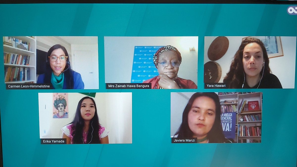 Watching a really insightful #IWD2021 event by @ODIdev discussing the forefront and current state of feminism. A Global Conversation #ChooseToChallenge. Gender issues cut across continents, religion and culture - "issues are the same irrespective of where women live" <a href="/ZainabHawa/">Zainab Hawa Bangura</a>