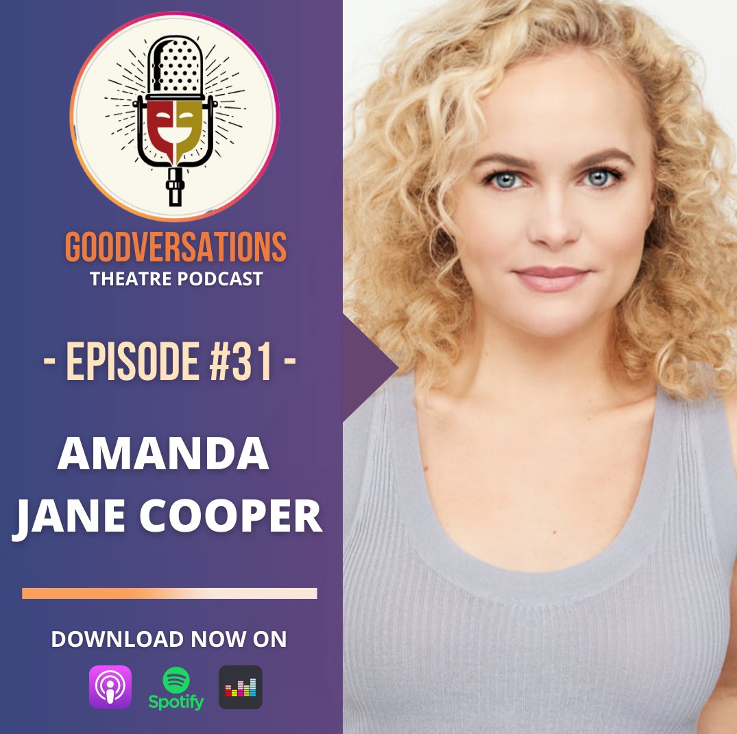 Amanda Jane Cooper (@amandajanecoop) on Twitter photo Thanks for having me, <a href="/goodversations/">Goodversations Theatre Podcast</a>! It truly was...you guessed it, a good conversation. : ) Alex is a wonderful podcast host. You can listen below!
podcasts.apple.com/gb/podcast/epi… Thanks for having me, <a href="/goodversations/">Goodversations Theatre Podcast</a>! It truly was...you guessed it, a good conversation. : ) Alex is a wonderful podcast host. You can listen below!
podcasts.apple.com/gb/podcast/epi…