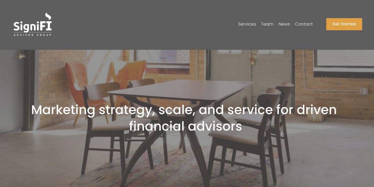 Oh happy day – our new website is finally live! Get more details on marketing services we offer to support driven financial advisors. Meet our stellar team. And get a glimpse of our insights featured in the news. signifiadvisorgroup.com #financialmarketing