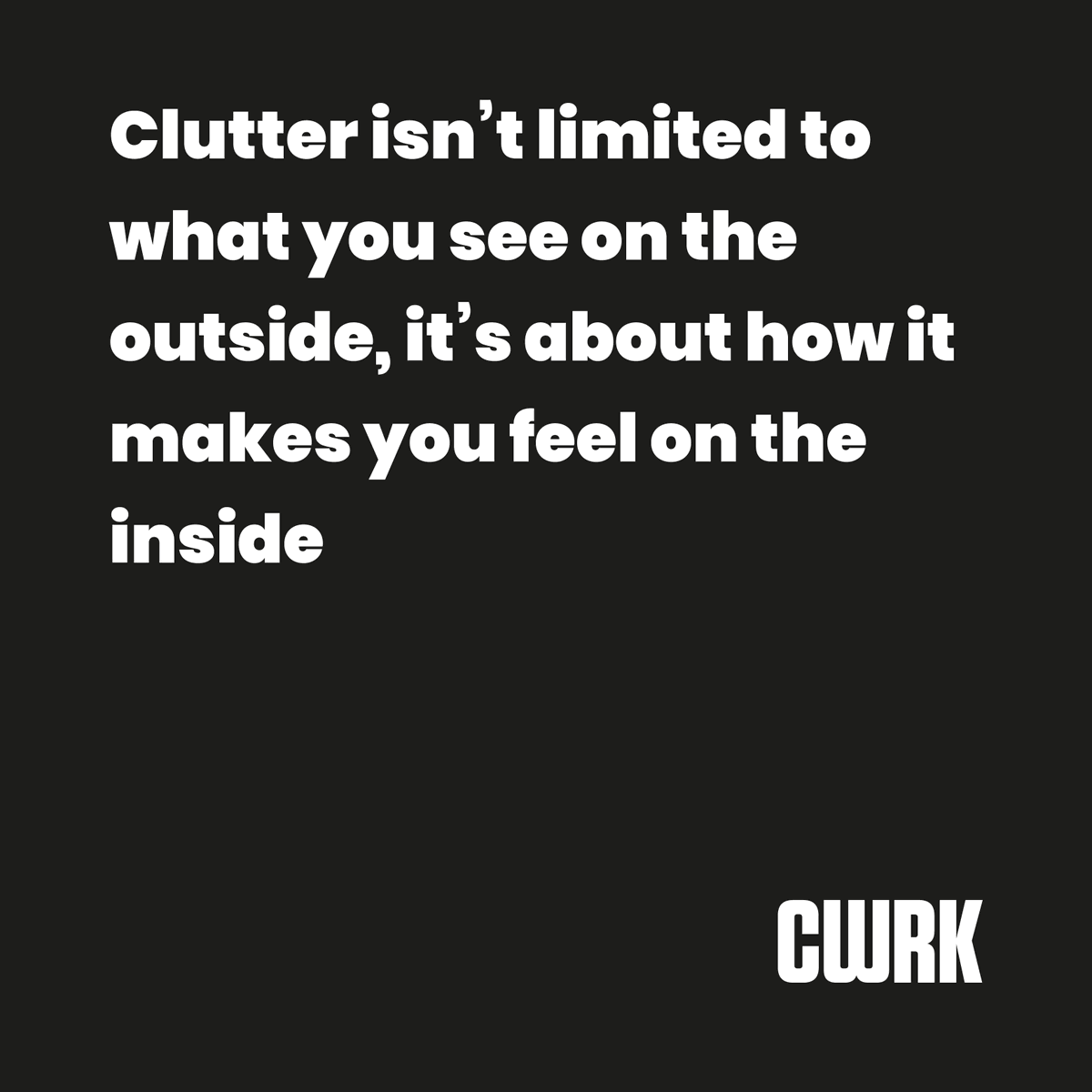 For every minute spent organising, an hour is earned.

wearecwrk.co.uk

#cowork #coworking #tuesdayvibes #tuesdaythoughts #organizeyourhomeofficeday #declutter #getorganised