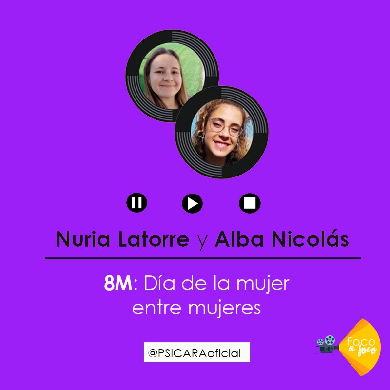PSICARAoficial's tweet photo. Ayer, 8️⃣M hicimos el primer #FocoAFoco con dos compañeras del equipo: @albaenea y @NuriaLaLa ♀️. ¡No te pierdas la charla que han mantenido sobre diferentes temáticas! 💥👇 https://t.co/DVtq2VYACO