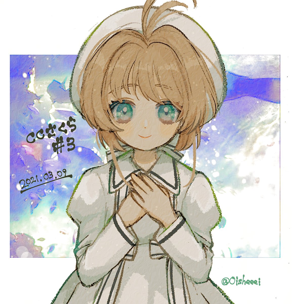 Ccさくら3話のらくがきです