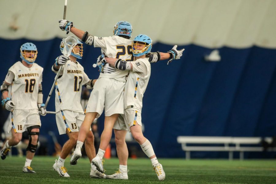 “My dad obviously played (lacrosse in college) and I grew up with a stick in my hand, but I wouldn’t say officially until third grade that I got into lacrosse,” <a href="/MarquetteMLax/">Marquette Lacrosse</a> Devon Cowan said. 

Story by <a href="/JacklewMu/">Jack Lewandowski</a>: bit.ly/2OyKqyk.