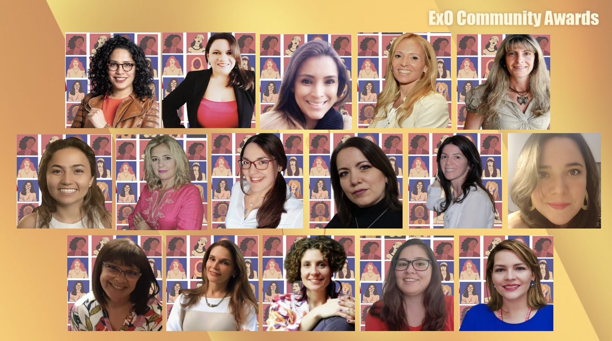 community_exo's tweet photo. Gracias a todas estas mujeres extraordinarias. Un gran evento este 10 de marzo para celebrar el día de la mujer. #EXOWomen 

Gracias por toda su dedicación, inspiración, liderazgo, visión, empoderamiento, compromiso... Mujeres líderes. https://t.co/YBwJ7eSV2Z
#exocommunityawards https://t.co/qJFKTMt9sh