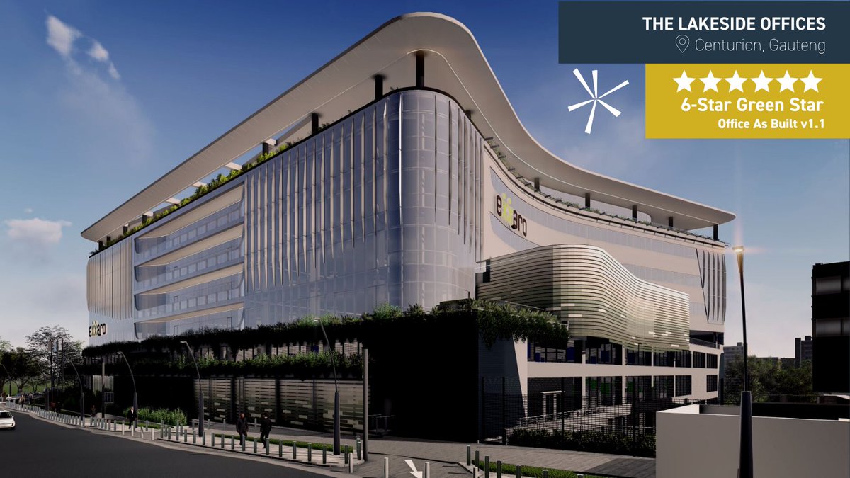 A closer look at the Lakeside Offices in Centurion that consolidates <a href="/ExxaroResources/">Exxaro</a>'s previous offices in Joburg and Pretoria. The building achieved a 6-star Green Star - Office As Built v1.1 rating.   bit.ly/2XSvixy <a href="/growthpoint/">Growthpoint</a> <a href="/Aurecon/">Aurecon</a> #GBCSACaseStudy