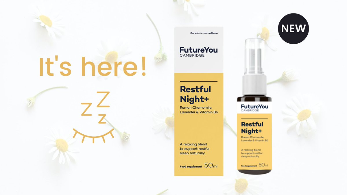 Sibelius Natural Products (@sibeliusnatural) on Twitter photo We are thrilled to see our ingredient #SibeliusChamomile featured in <a href="/FutureYouHealth/">FutureYou Cambridge</a> 's brand new oral spray targeting #sleep health and #relaxation naturally! Read the press release here: ow.ly/s4OY50DTPPG
#sleep #relaxation #restfulnight #supplements We are thrilled to see our ingredient #SibeliusChamomile featured in <a href="/FutureYouHealth/">FutureYou Cambridge</a> 's brand new oral spray targeting #sleep health and #relaxation naturally! Read the press release here: ow.ly/s4OY50DTPPG
#sleep #relaxation #restfulnight #supplements
