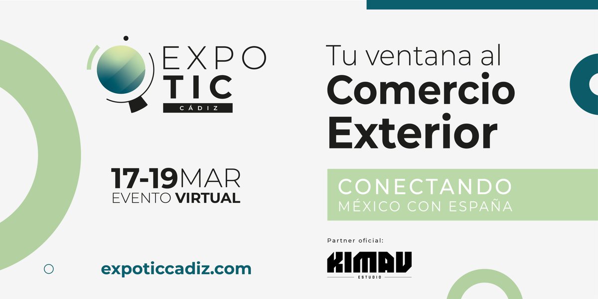 Estamos orgullosos de anunciar nuestro patrocinio en apoyo al evento de Cádiz para la unión entre empresas del sector TIC de México y España

#sectorTIC #desarrollomultimedia #Cadiz  #Mexico #CampoDeGibraltar