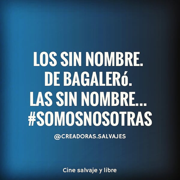 CreadorasS's tweet photo. #cine #audiovisual #creadorassalvajes #creadoras #cineconhumor #cinepolítico #cinesocial #humor #ironía #balagueró #somosnosotras #cineastas #cinelibre #cinesalvaje https://t.co/T6fJ0NXsia