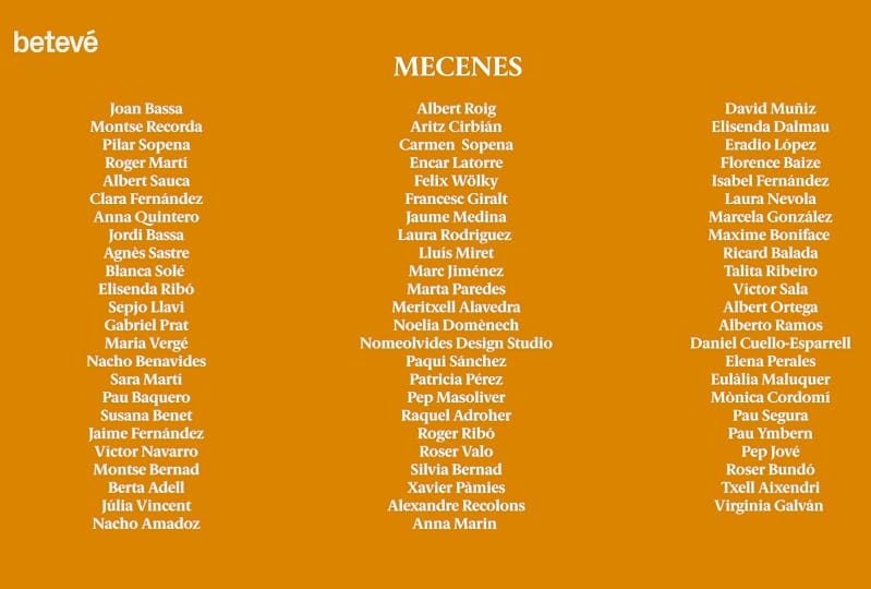 ❤ GRÀCIES a tots i totes les mecenes que han fet possible la primera temporada de Mercè d'Horta. 

Esperem que hagueu gaudit del primer episodi. Aquest diumenge a les 22h podreu veure el 2n capítol a <a href="/beteve/">betevé</a>!😉🥳