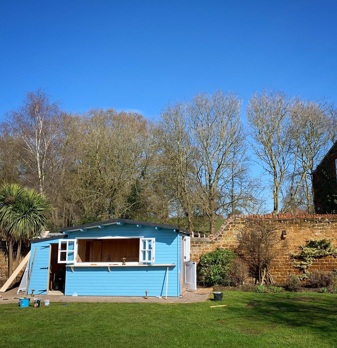 We haven’t been sleeping.

We cannot wait for you to enjoy our brand new Beach Bar next month. Let’s hope for more blue skies like today!

Visit roseandcrownsnettisham.co.uk to enquire.