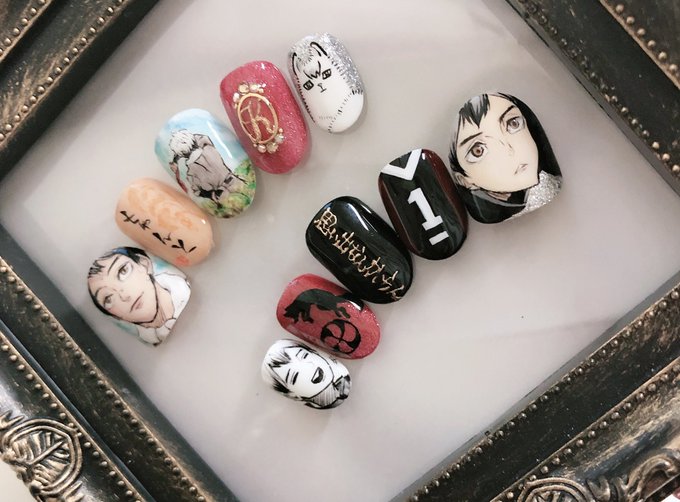 ハイキューネイルのtwitterイラスト検索結果