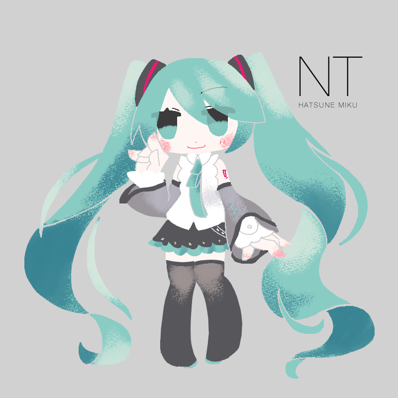 初音ミク 「NT 」|なののイラスト