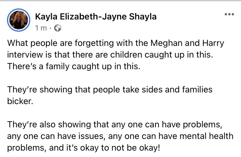 BombshellMummy's tweet photo. #MeghanandHarryonOprah #OprahMeghanHarry #goodmorningbritain https://t.co/mTFFlArYd9