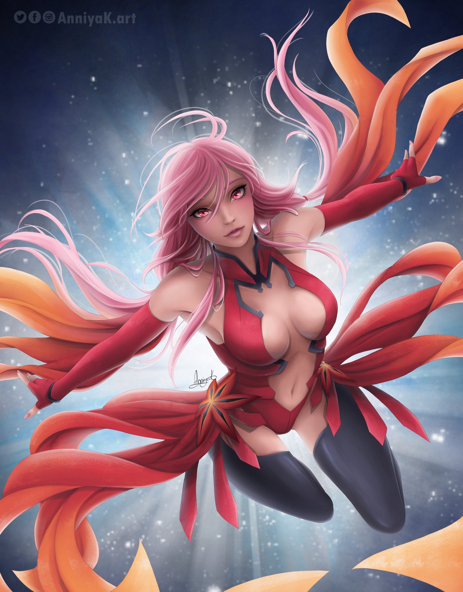 Guilty Crown inori Fan Art: Guilty crown<3