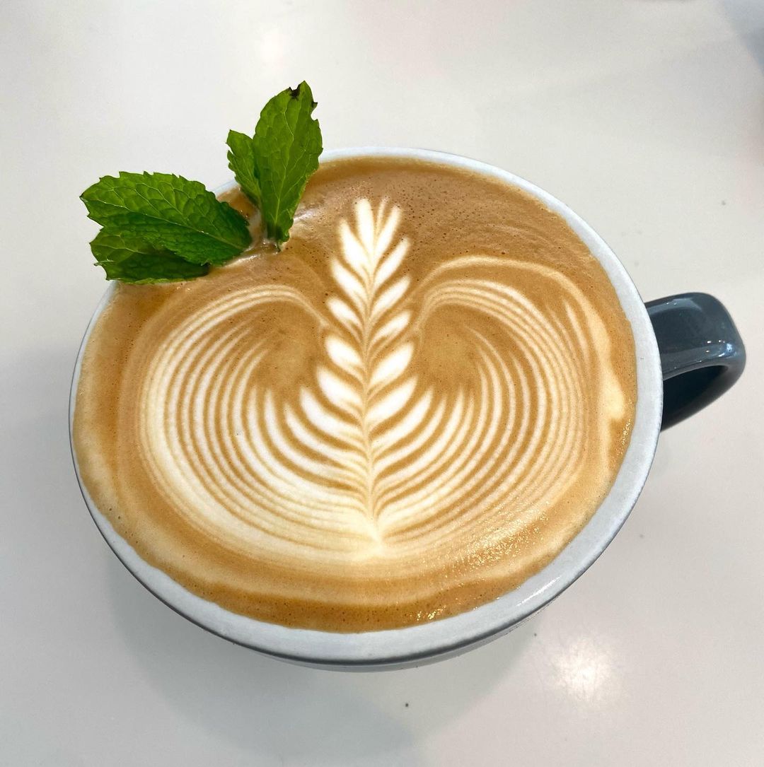 HarborPointMD's tweet photo. Last call for the Fresh Mint Latte! Grab yours this week from @ceremonycoffee before it’s gone.

#baltimore #baltimorecoffee #coffeeart #specialtycoffee #harborpointbaltimore #everythingpointshere https://t.co/Zvm87RTYd6