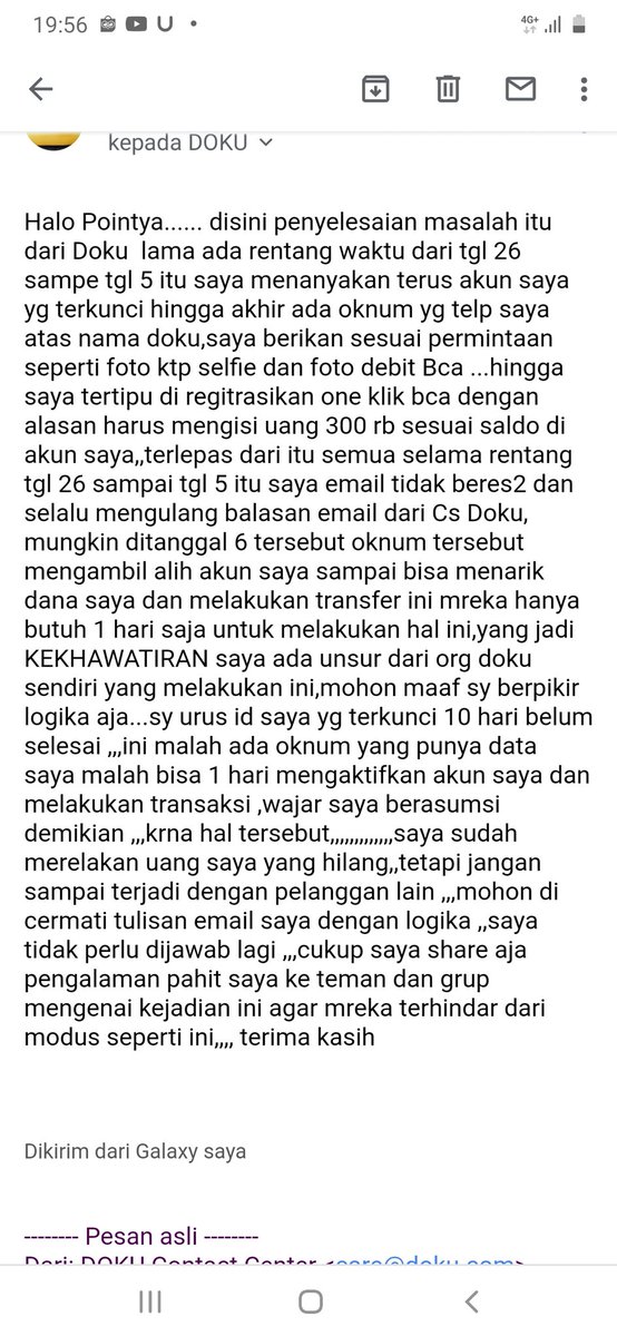Jojon16150293's tweet photo. @_DOKUid,@ojkindonesia @bank_indonesia fyi https://t.co/Bn90OpTXTH