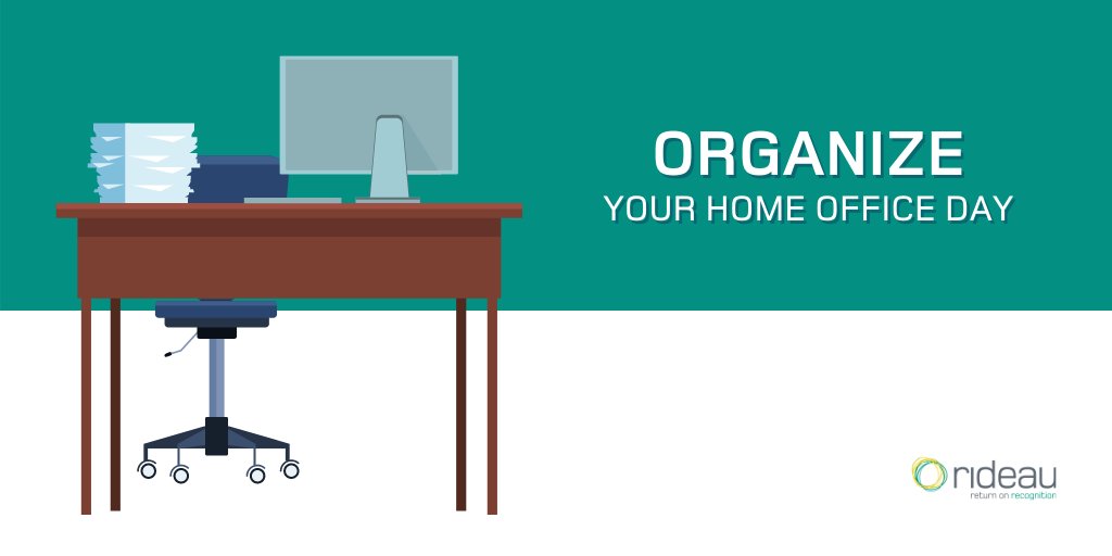Kitchen tables and desks have continued to be workspaces for many remote employees. Much like a regular desk in an office, things tend to get cluttered. Take a few minutes to tidy your workspace by filing old paperwork, removing all the coffee cups and organize!