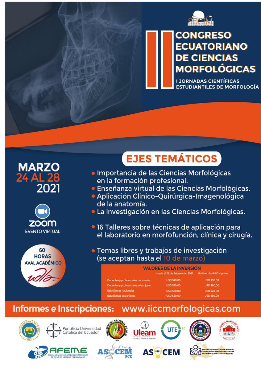 Congreso Ecuatoriano de Ciencias Morfológicas