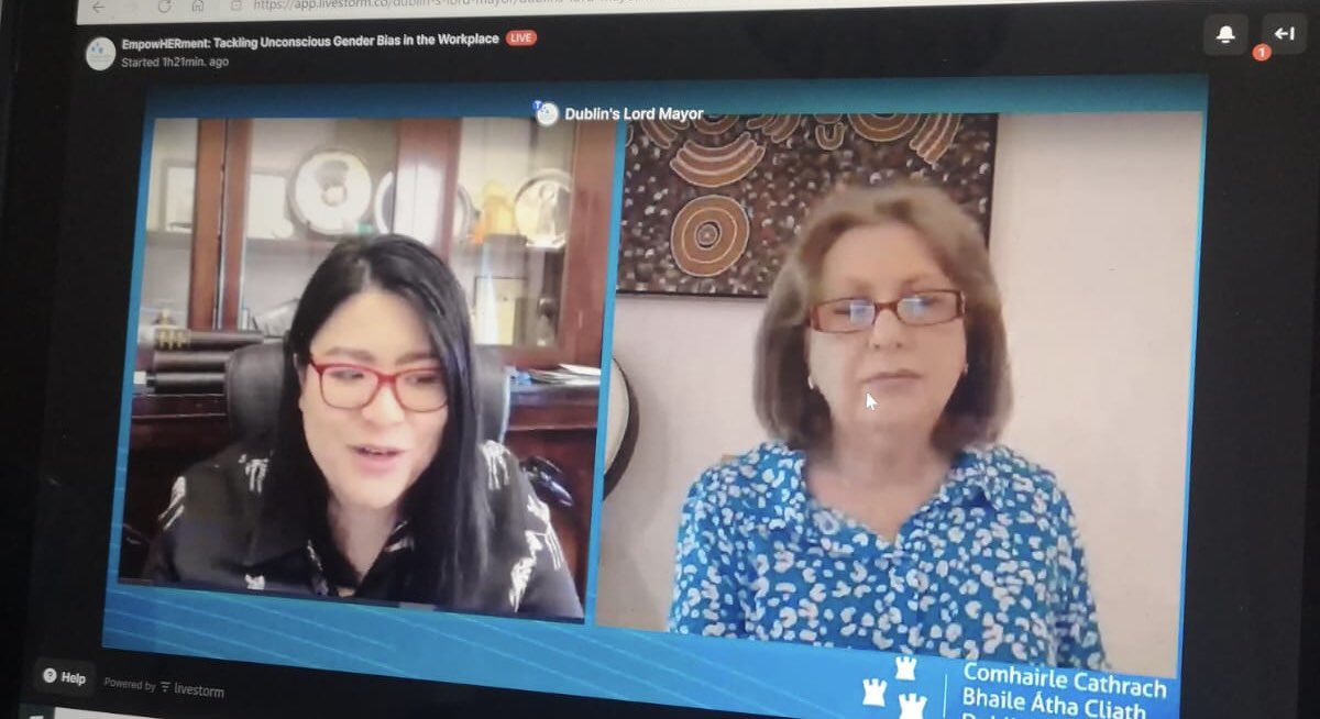 This morning’s #empowHERment webinar with <a href="/LordMayorDublin/">Lord Mayor of Dublin</a> <a href="/DubCityCouncil/">Dublin City Council</a> was really fantastic. Super panel of speakers taking about unconscious gender bias in the workplace. Great contributions from Mary McAleese &amp; <a href="/NorahCasey/">Norah Casey</a> 👏 #IWD2021
