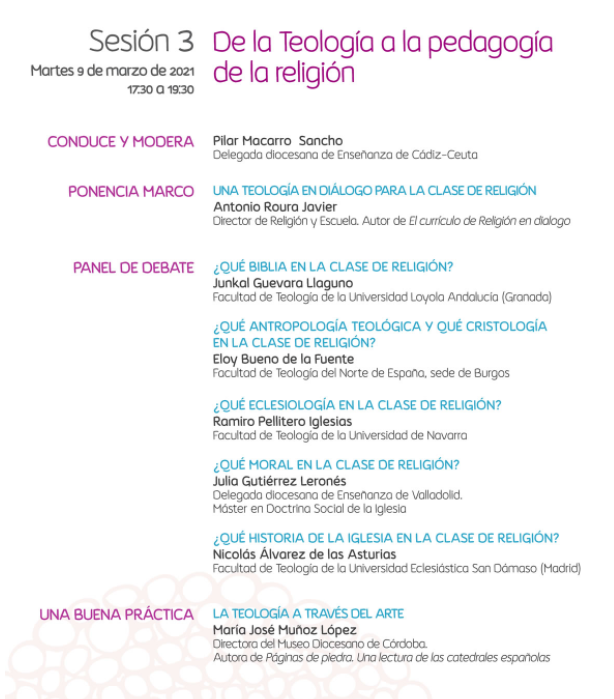 ComunidadRyE's tweet photo. ⚫️🔴Esta tarde:

🗓️ martes 09 de marzo
⏰a las 17.30 tarde

3⃣ #sesión #reflexión con los #foros del #currículo #LOMMOE de la @Confepiscopal en @ComunidadRyE
 
La ponencia marco a cargo del #director de @ComunidadRyE https://t.co/nic32E6E3K