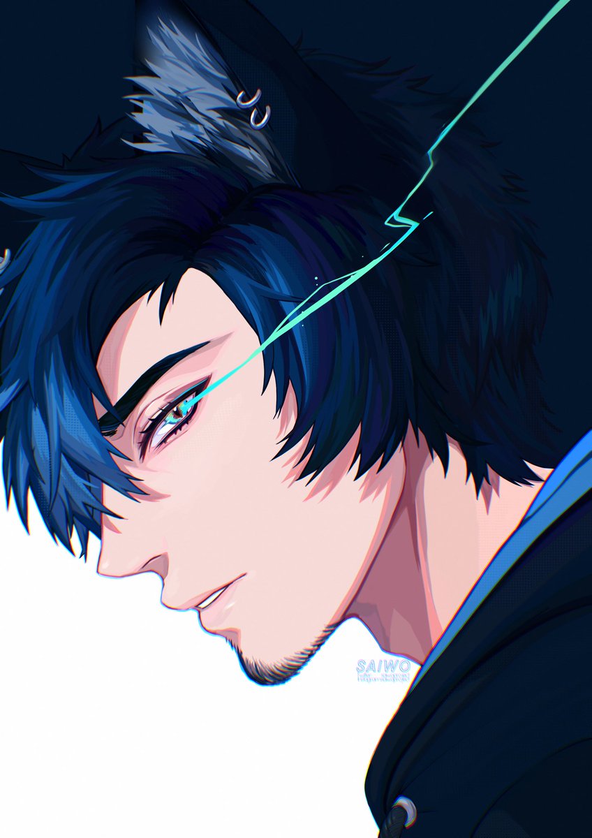 「I saw @geheichou `s ears post the other 」|SAIWO✨COMMISSIONS open!のイラスト