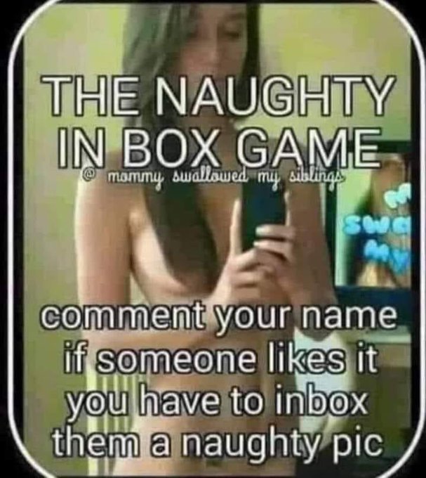 Let&rsquo;s see who wants naughty pics lol https://t.co/fwa30yWnun