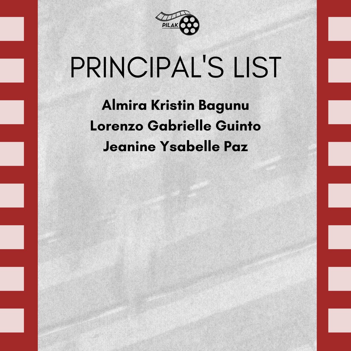 PilakOfficial's tweet photo. And the Oscar goes to... *drum roll* 😱👏🏼

Hats off to our PILAK Academic Awardees who made it to the Principal's List (senior high school) for S.Y. 2019 - 2020 and the Dean’s List (college) for this academic year’s 2nd term.  💯✨

Soar high 'til we live our dreams, PILAK! 🖤🤍 https://t.co/kqdwaiY779