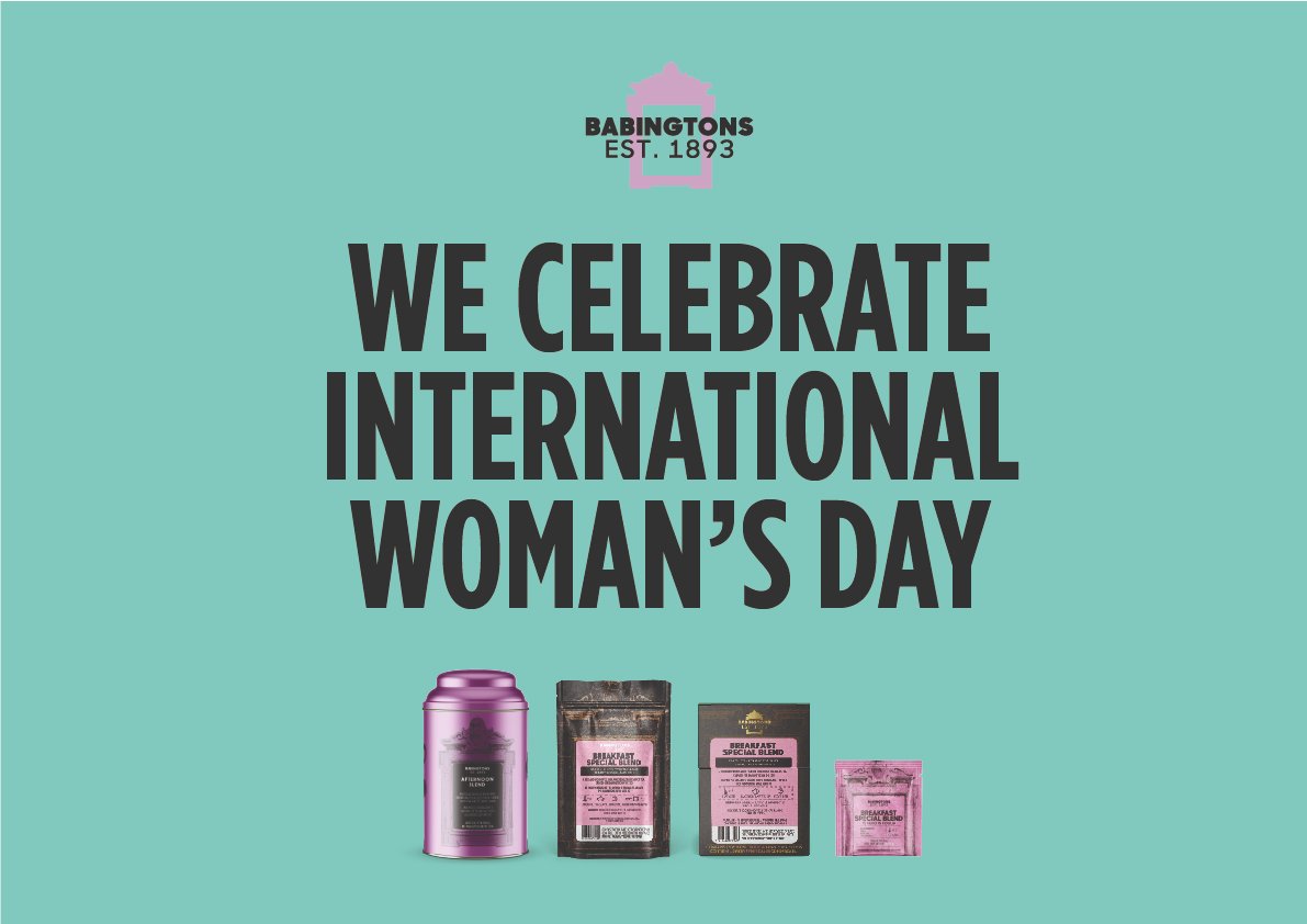 RoadsideRetail's tweet photo. @scribble_ideas HAPPY INTERNATIONAL WOMEN'S DAY!
Created for Babingtons Blends.... a truly inspirational story.
Please read... to find out why.... https://t.co/68cFMsE0Qv https://t.co/ssFgyiJr9e