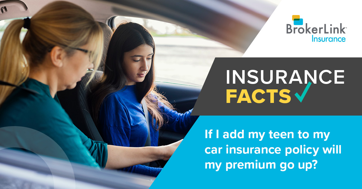 Is your teen looking to drive? Your insurance premium might go up when adding them as a secondary driver policy. However, sometimes your policy will automatically cover your teen at no cost while driving with a learner’s permit. Chat with one of our brokers today! #teendriving