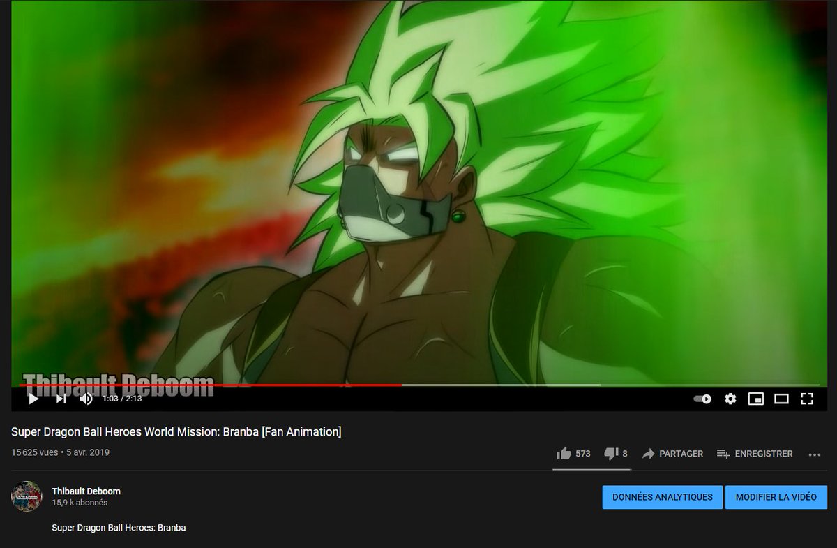 ThibaultDeboom's tweet photo. vu que Broly est en TT j'en profite pour dire que je vais enfin mettre sur pages un petit concept que j'avais utilisé il y a un certains temps.
Branba, la fusion de Broly et Kanba 😂
ça fera 5 pages comme pour le What if Gogeta.
#sdbh #broly #branba https://t.co/OCpJKbu5iB