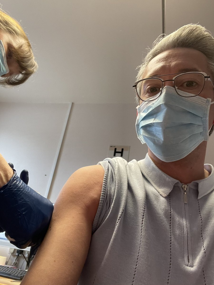 dwm2002's tweet image. In other news today I got my 1st Vaccine 💉