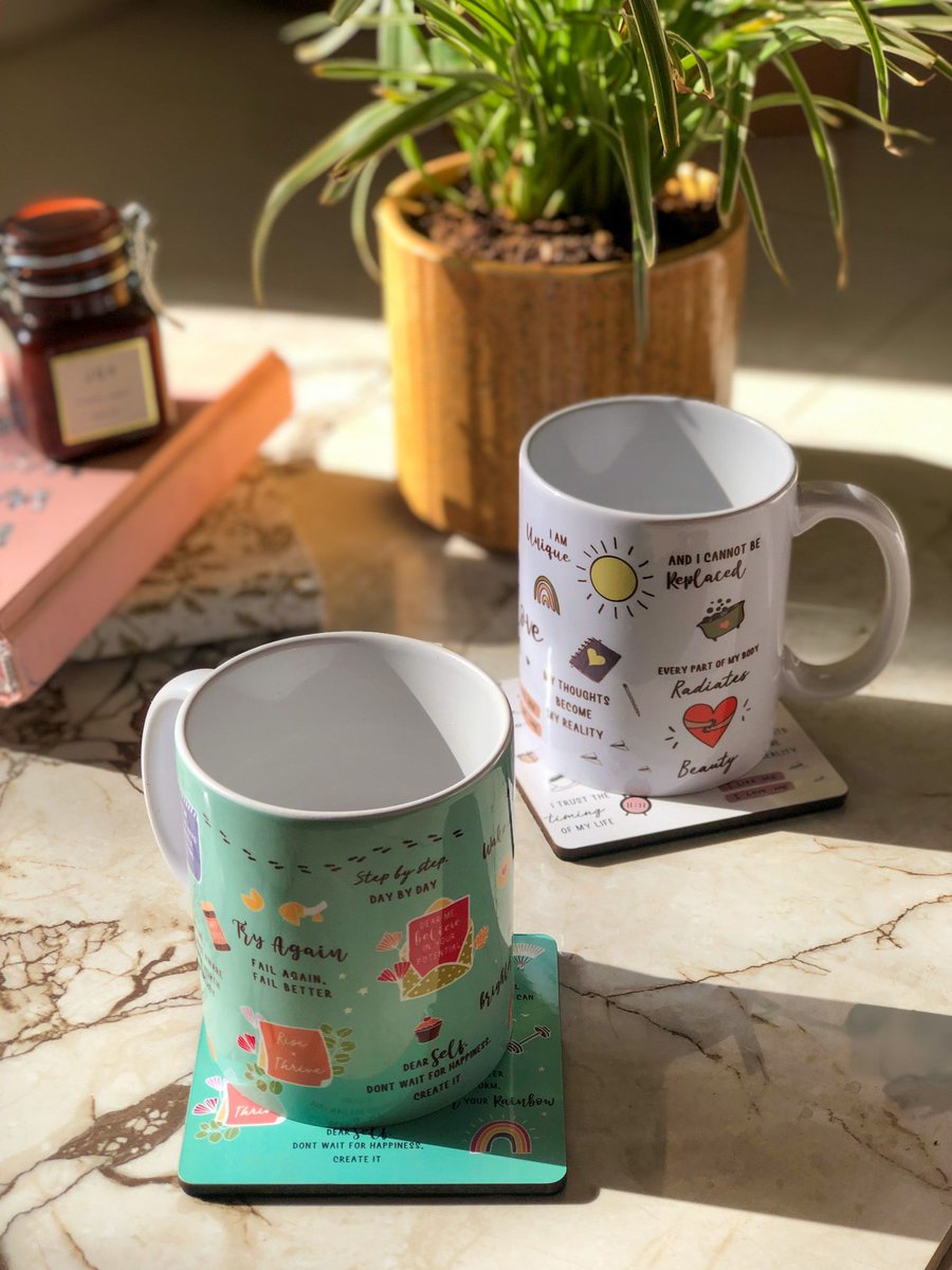 soulfulpatterns's tweet photo. Soulful Patterns teamed up with Kiss Life Hello to create a limited collection of mugs and coasters made for slow and mindful mornings . Each piece unique in its design and positive affirmations!

#soulfulpatterns https://t.co/M8RdL2xVdE